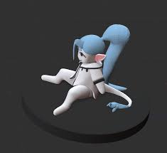 🦸 Plush Ariral from Votv・Бесплатный бесплатно STL для 3D-печать・Cults