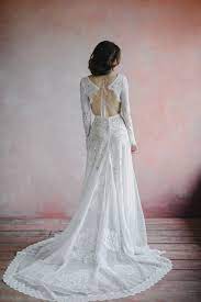 Leichte stoffe und lockere schnitte geben deiner unbeschwerten art ausdruck und spiegeln deine persön­lich­keit. Tolles Long Sleeve Boho Hochzeitskleid Boho Hochzeitskleid Etsy