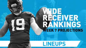 Week 17 fantasy football wide receiver rankings. Week 7 Wr Rankings Ppr Wide Receiver Fantasy Stats Projections