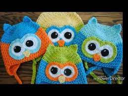 Gorro De Buho A Crochet Tallas De 0 A 2 Anos Parte 1 De 2 Youtube Owl Crochet Patterns Crochet Hats Crochet Owl Hat