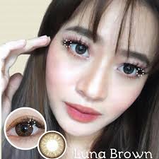 Promo Softlens EOS Luna Brown (Coklat)