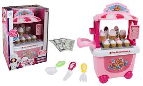 Melody Marchande Ambulante Avec Son Stand A Glaces Sur Roulettes Pour Ne Rater Aucun Client Roulette Glace Jouet