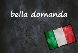 From middle english the, from old english þē (the, that, demonstrative pronoun), a late variant of sē. Italian Expression Of The Day Bella Domanda The Local