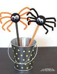 Check spelling or type a new query. Halloween Kids Craft Spider Pencils Happiness Is Homemade