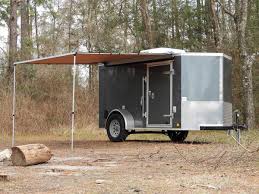 Check spelling or type a new query. Travel Trailer Uses A Drop Down Bed To Haul Gear Curbed