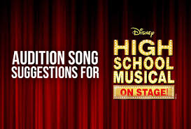 Final friday music shower curtains instruments kinds of guitar musical theme cloth fabric bathroom decor sets with hooks waterproof washable 70 x 70 inches brown white and blue. Audition Song Suggestions For High School Musical On Stage Performerstuff More Good Stuff