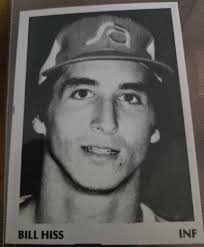 Remembering Classmate William Hiss Baseball Career