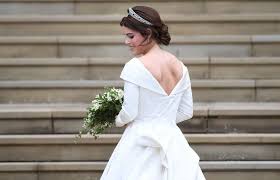 The patent states that the sovereign's. Princess Eugenie I Wanted My Wedding Dress To Show My Scar Bbc News