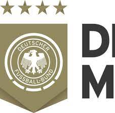 Logo der deutschen fußballnationalmannschaft mit adler, seit der wm 1990 in verwendung. Dfb Auswahl Die Nationalmannschaft Hat Jetzt Einen Namen Welt