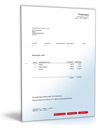 Geschaftliche rechnung anforden / rechnung schreiben tipps. Kleinbetragsrechnung Muster Zum Download