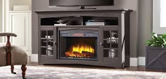 It has every feature you need from an electric fireplace tv stand in a stunning dark wood design, including a powerful heater, realistic flame effects, storage in both an open media area and in glass cabinets, and comes with a remote control as standard. 60 Huntley Media Electric Fireplace Espresso Muskoka Brickseek
