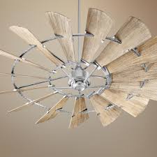 The cost of a lantern fan starts at $150 but to buy a basic lantern fan with a light, it would cost around $230 or a rustic ceiling fan might be priced at $150 but one with a light would run about $200. 72 Quorum Windmill Galvanized Ceiling Fan 9p305 Lamps Plus Windmill Ceiling Fan Ceiling Fan Farmhouse Ceiling Fan