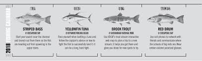 2018 virginia fishing calendar