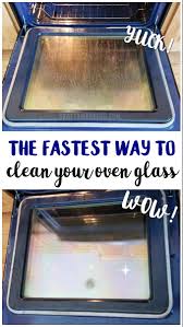 The Fastest Way To Clean Your Oven Glass Crafty Morning Diy Cleaning Products Cleaning Hacks Household Cleaning Tips