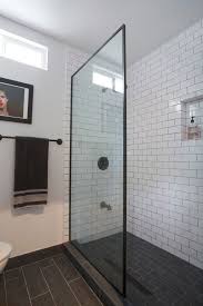 Fabulous Bathrooms In Industrial Style Rustic Style Bathroom Tile Designs White Subway Tile Bathroom Black Tile Bathrooms