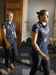 Early life and state league football. The Amazing Race Leaves Its Mark On Aflw Crows Stars Chelsea Randall And Marijana Mj Rajcic The Advertiser
