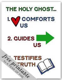 A Year Of Fhe 2011 Wk 43 The Holy Ghost Holy Ghost Lesson Baptism Talk Lds Lessons