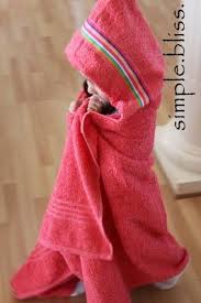 Hooded bath towels are great for kids of all ages. Simple Bliss Diy Hooded Towels Sewing For Kids Easy Sewing Baby Sewing