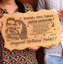 Valentine's day is coming up for you and your fiance, such a sweet time for the two of you! Personalized Birthday Gifts Wooden Gifts Online Unique Photo Gifts Woodgeekstore