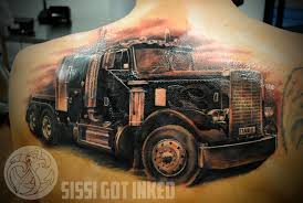 My invisible ink marked tattoo. Ultimate Truth Trucker Tattoos And Trucking Companies Tattoo Policy Fueloyal