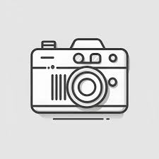 Icono De Cámara En Estilo Plano. Ilustración Vectorial Símbolo De Cámara Para Tu Diseño Fotos, Retratos, Imágenes Y Fotografía De Archivo Libres De Derecho 198743642.