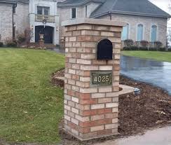 Mailbox numbers for brick mailbox. Address Number Bryant Bronze
