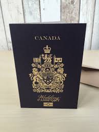 Personalised Passport Wedding Invitations Canadian Canada Destination Abroad Tr Canadian Wedding Invitations Wedding Invitations Passport Wedding Invitations