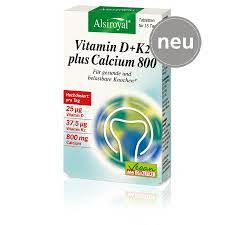 Alsiroyal Vitamin D K2 Plus Calcium 800mg 30 Stuck Reformhaus Shop De Ihr Reformhaus Im Internet