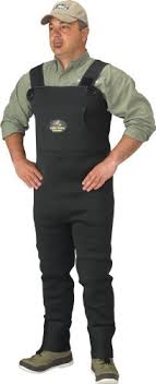 Caddis Mens Green Neoprene Stocking Foot Wader