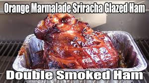 Best Ever Glazed Ham Double Smoked Ham Big Bear Grills Kodiak Pellet Grill Youtube Smoked Ham Ham Glaze Pellet Grill