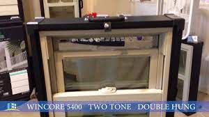 Wincore 5400 Two Tone Double Hung Window Youtube