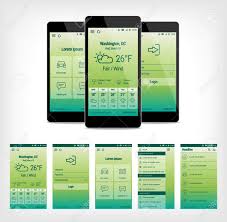 Download high quality and professionally designed psd mobile app ui kits and design templates for your next app development project. Set Of Modern Mobile User Interface Design Template Illustration Royalty Free Cliparts Vectors And Stock Illustration Image 55647313