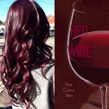 Red Wine Hair Colour Redhair Burgundyhair Haircolour