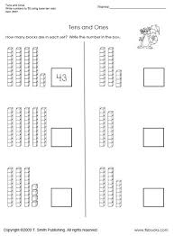 A number can have many digits and each digit has a special place and value. 36 Awesome Tens And Ones Blocks Clip Art Tens And Ones Worksheets Tens And Ones 2nd Grade Worksheets