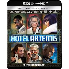 Amazon.com: Hotel Artemis : Jodie Foster, Sterling K. Brown, Sofia  Boutella, Jeff Goldblum, Jeff Goldblum & the Mildred Snitzer Orchestra,  Brian Tyree Henry, Jenny Slate, Zachary Quinto, Charlie Day, Dave Bautista,  Kenneth