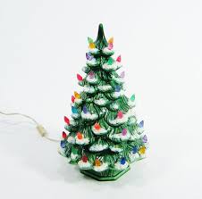 1970s Ceramic Christmas Tree Ceramic Christmas Trees Vintage Ceramic Christmas Tree Christmas Memory