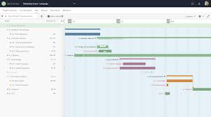 gantt chart software in projectplace