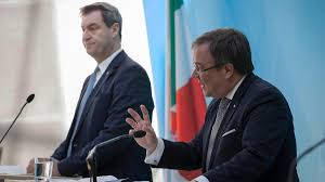 The popular mr soeder lost a bid to become the conservative chancellor candidate thanks to vested cdu interests in mr laschet. Kanzlerkandidatur In Der Union Drei Mogliche Szenarien Zdfheute