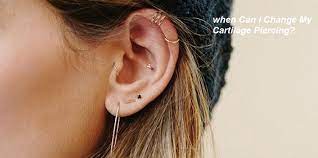 When Can I Change My Cartilage Piercing To A Hoop Helix Piercing