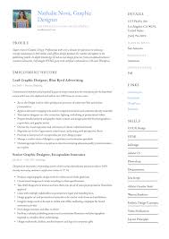 See our resume sample to get started. Graphic Designer Resume Writing Guide 12 Resume Examples 2020
