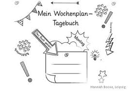Grundschule Wochenplan Logbuch Freiarbeit Tagesplan Deutsch Wochenplantagebuch Organisation Unterr Elementary Schools Primary School Elementary