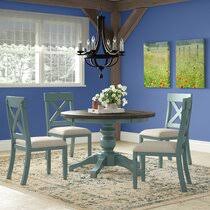 Navy blue dining chair from benhomes. Navy Blue Dining Set Wayfair
