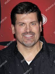 Mark Schlereth Arrives On Red Carpet Editorial Stock Photo