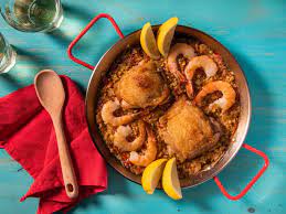 Stovetop Paella Mixta For Two With Chicken And Shrimp Recipe Recipe Chicken And Shrimp Recipes Recipes Paella