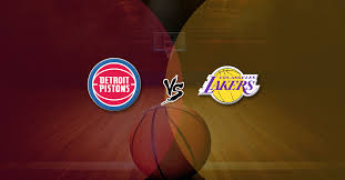 Make profit while watching your favourite basketball matches. Pistons Vs Lakers Live In Nba Lakers Leads 58 56 At Halftimedetroit Wins 107 92 Hands Lakers Their Second Loss On The Road