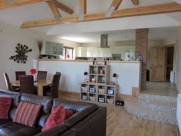 open plan kitchen living room