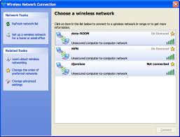 Setelah memasang wifi di komputer dan menyalakan wifi di komputer, langkah berkutnya yang perlu dilakukan adalah mengkoneksikan komputer ke wifi. Cara Setting Koneksi Antar Komputer Via Wi Fi For Windows Xp Djamboe S W O R L D