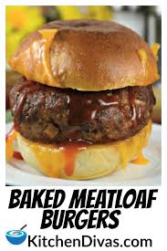 Baked Meatloaf Burgers Meatloaf Burgers Best Beef Recipes Baked Meatloaf