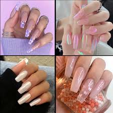 La decoración de uñas para los pies es tan importante como la de las manos. 500 Unids Set Decoracion Del Arte De Las Unas Con Pegamento 2021 Moda Unas Falsas Accesorios Para Diy Diseno De Manicura Utensilios Para Manicura