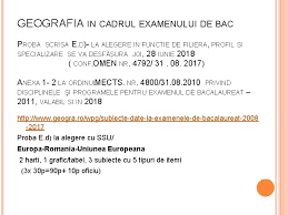 Subiecte de antrenament bac 2021 istorie subiect geografie bac 2017+barem geografie bac 2017. Optiunea Pentru Geografie La Examenul De Bacalaureat Propuntori